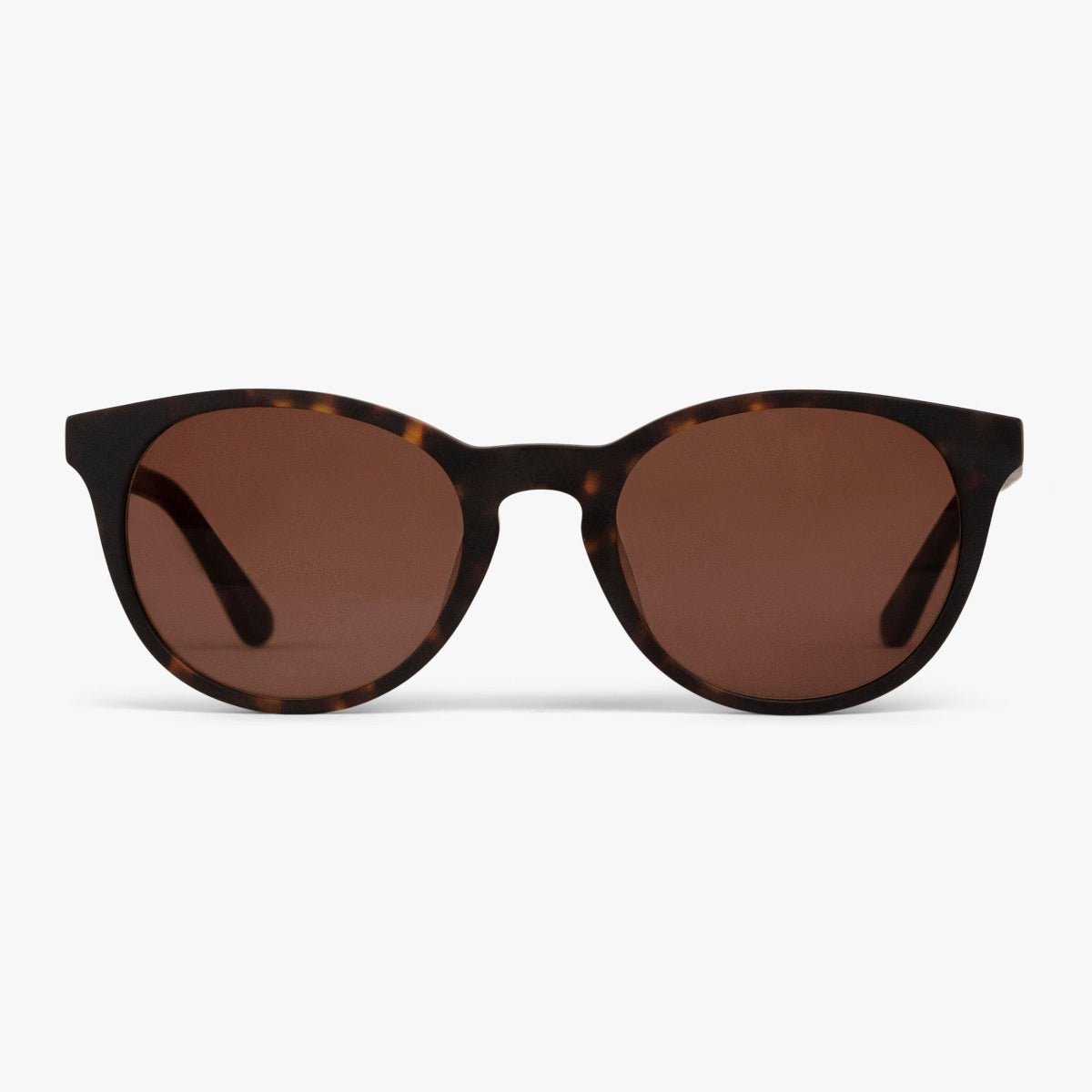 Men's Örebro Dark Turtle sunglasses with tortoiseshell frame and brown lenses