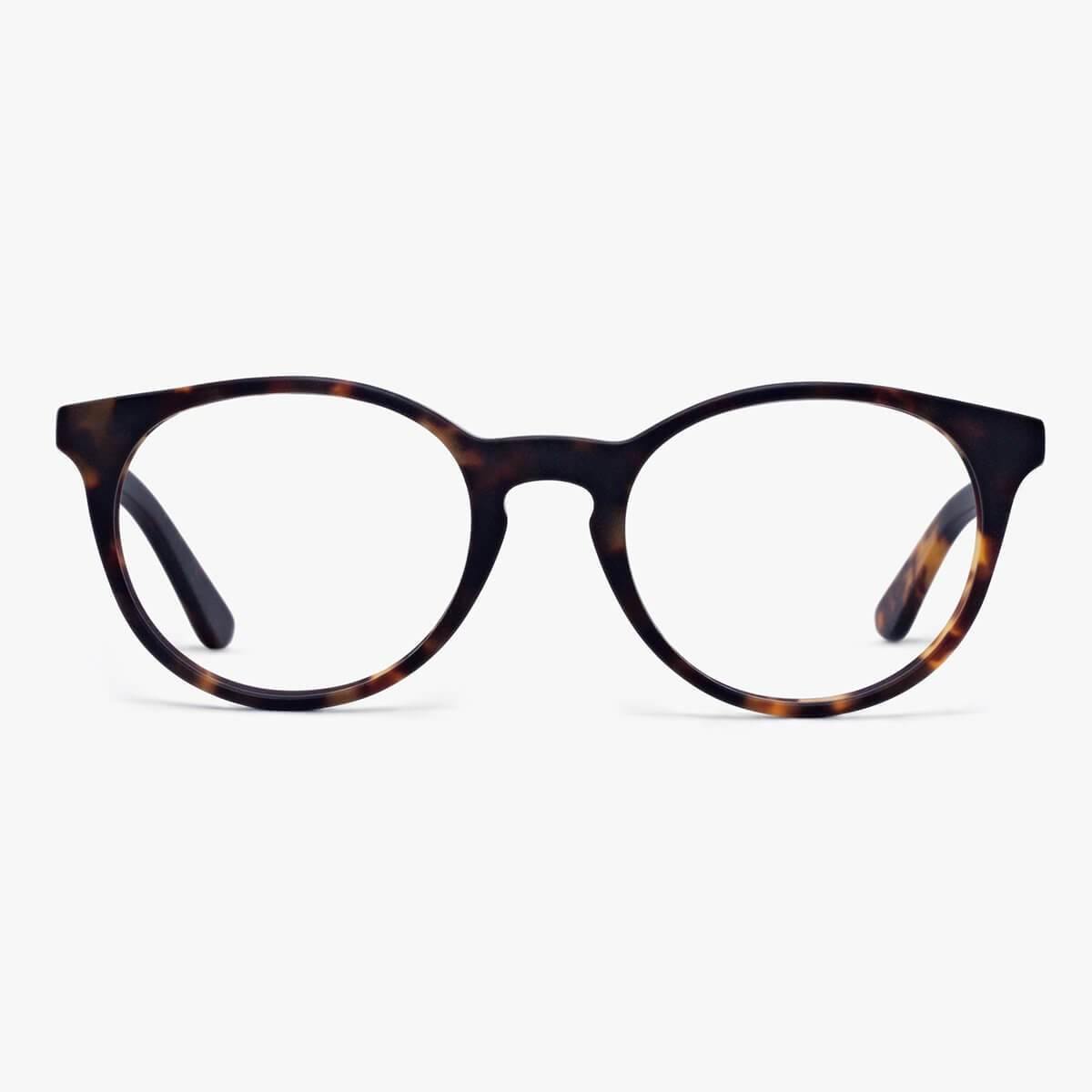 Örebro Dark Turtle round tortoiseshell reading glasses